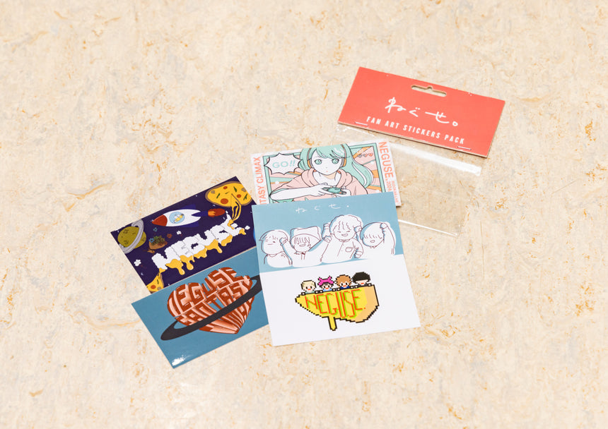 公募したらすごいの集まっちゃいましたステッカーセット