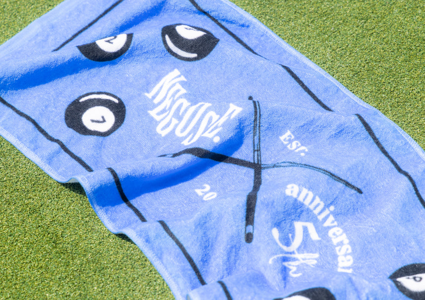 また青！？タオル