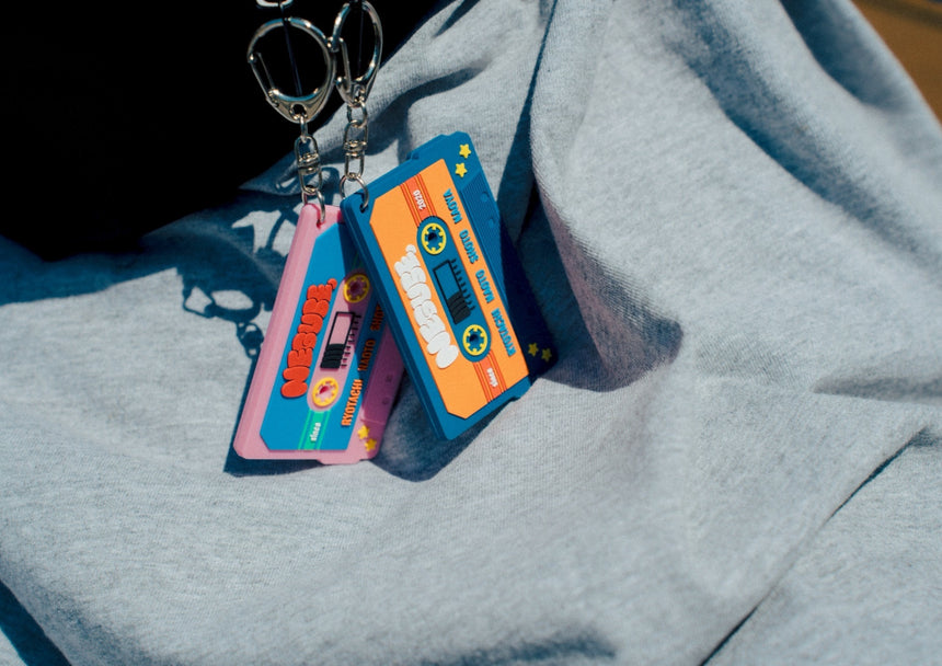 カセットテープラバーキーホルダー