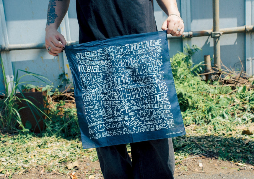 ねぐせ。バンダナ